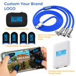Game Set Manufacturer - 3-in-1 - Charging Cable Finger Sleeves EVA Case Power Bank