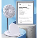Fan Manufacturer - 15W Wireless Charging - Multifunctional with CE/UKCA/FCC/ROHS/REACH
