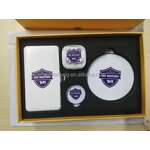 Gift Set Manufacturer - Customize Logo - Earphone 10000mAh Power Bank for Travel Agent