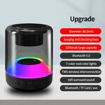 Bluetooth Speaker Manufacturer - OEM Logo - RGB LED Subwoofer for Home Party