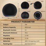 Bluetooth Speaker Manufacturer - Wireless Portable - RGB LED Smart Desktop Subwoofer