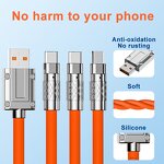 Cable Manufacturer - 3-in-1 Multi Charging - Universal Silicone for Phone Charging