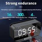 Speaker Manufacturer - Display Holder - Mirror Alarm Clock Wireless Radio Bluetooth