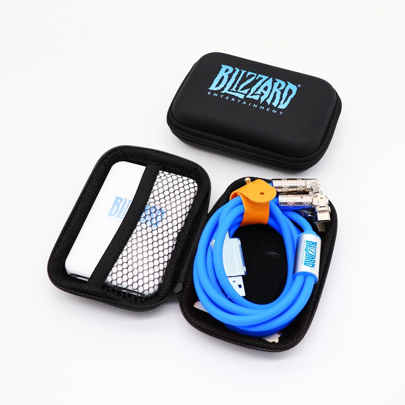 Game Set Manufacturer - 3-in-1 - Charging Cable Finger Sleeves EVA Case Power Bank