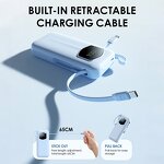 Power Bank Manufacturer - Large-Capacity 10000mAh Outdoor - Real Standard Fast Charging with Self Cable