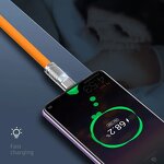 Cable Manufacturer - 120W Fast Charging USB A to C - Zinc Alloy Liquid Silicone for Android