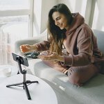 Phone Tripod Manufacturer - Magnetic Mini - for Live Streaming with Bluetooth Selfie Stick