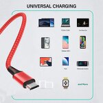 Cable Set Manufacturer - 5-in-1 Charging - Nylon Braided Fast Charging for Electronic Device