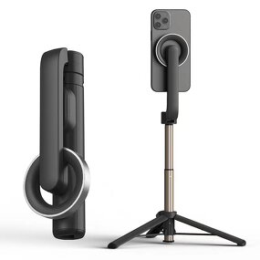 Phone Tripod Manufacturer - Magnetic Mini - for Live Streaming with Bluetooth Selfie Stick