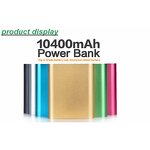 Power Bank Manufacturer - Shenzhen Factory - 10400mAh High Capacity Power Bank Supplier