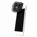 Phone Lens Manufacturer - 2-in-1 - 0.6X Wide Angle 15X Micro for Professional Use