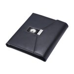 Gift Set Manufacturer - 2025 Annual Corporate - OEM LED Logo Charging Notebook Powerbank Disk Lamp