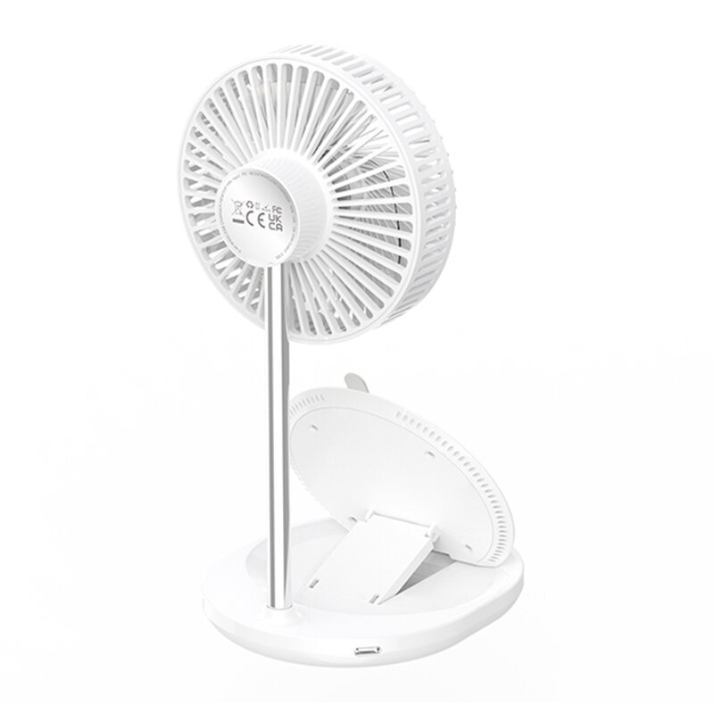 Fan Manufacturer - 15W Wireless Charging - Multifunctional with CE/UKCA/FCC/ROHS/REACH