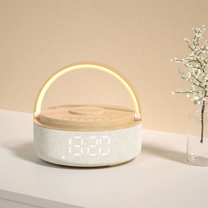 Speaker Manufacturer - Wireless Fast Charging - Night Light Sunrise Alarm Clock LED Lamp