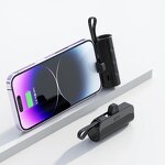 Power Bank Manufacturer - 1200-5000mAh 2-in-1 Plug-In Mini - Emergency with Cable