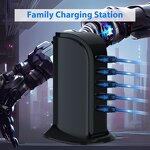 Charging Stand Manufacturer - Customized Promotional - Multiple Sockets 6USB Port for Phone/Watch/Earphone