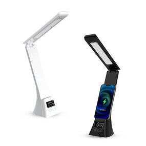 Power Station Manufacturer - 4-in-1 Multi Function - Clock Alarm Desk Lamp BT Speaker