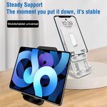 Phone Stand Manufacturer - Adjustable Foldable - Compatible with All Smart Phones/Tablets Gift