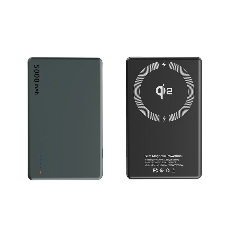 Power Bank Manufacturer - QI2 Certificate 15W Fast Charging - Ultra-Thin Magnetic for Tech Gift