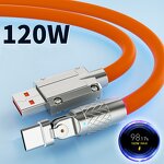 Cable Manufacturer - 120W Fast Charging - 180° Rotation Elbow for Xiaomi/Samsung