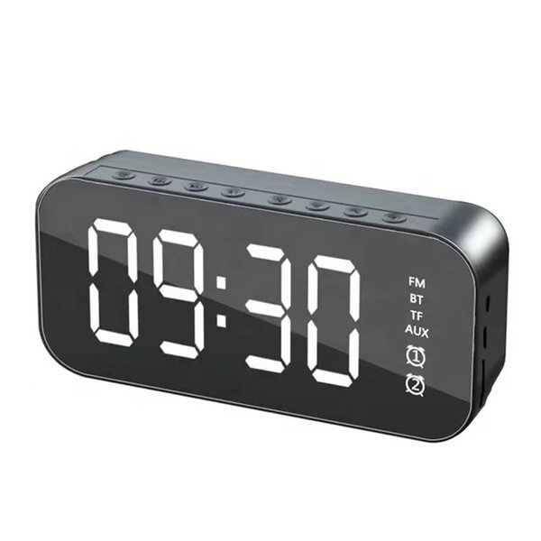 Speaker Manufacturer - Top Seller Bluetooth Alarm Clock - Night Lights Music Digital LED Alarm