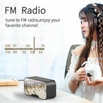 Speaker Manufacturer - Top Seller Bluetooth Alarm Clock - Night Lights Music Digital LED Alarm