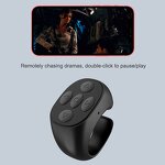Bluetooth Remote Controller Manufacturer - Wireless Scrolling - Ring Design with Charging Cable