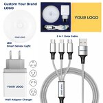 Gift Set Manufacturer - 3-in-1 - Charging Cable Charger Round Lamp for Business Electronics