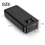 Power Bank Manufacturer - 30000mAh 3 Inputs Dual Outputs - with Digital Display