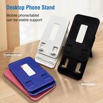 Phone Stand Manufacturer - Adjustable Foldable - Compatible with All Smart Phones/Tablets Gift