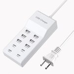 Charger Station Manufacturer - OEM/ODM Logo - 10-in-1 USB Type C Travel Tower 6USB 4Type C