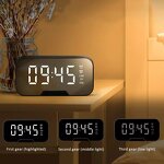 Speaker Manufacturer - Top Seller Bluetooth Alarm Clock - Night Lights Music Digital LED Alarm