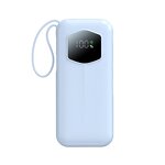 Power Bank Manufacturer - Large-Capacity 10000mAh Outdoor - Real Standard Fast Charging with Self Cable