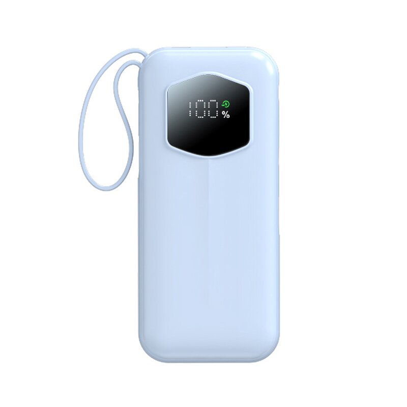 Power Bank Manufacturer - Large-Capacity 10000mAh Outdoor - Real Standard Fast Charging with Self Cable