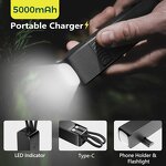 Power Bank Manufacturer - 1200-5000mAh - 2-in-1 with Cable for Gift/Outdoor