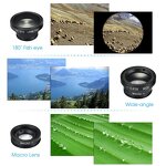 Phone Lens Manufacturer - 3-in-1 Fish Eye - Selfie Wide Angle for Smartphone