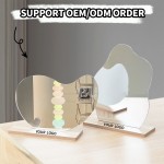 Vanity Mirror Factory - Wood Base Frameless Decor