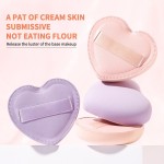 粉底海绵工厂-心形粉色棉花糖柔软