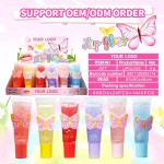 Cartoon Lip Gloss Manufacturer - Cute Transparent Tube Pearly