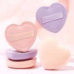 粉底海绵工厂-心形粉色棉花糖柔软