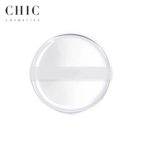 Foundation Sponge Supplier - Portable Round Transparent