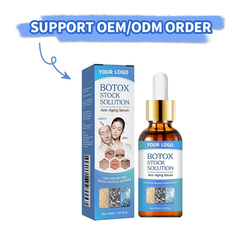 Collagen Facial Serum Manufacturer - Custom Logo Wrinkle Reduction