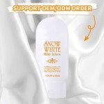 Body Lotion Manufacturer - Snow White Milky Moisturize OEM