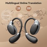 OWS Wireless Translator Earbuds Manufacturer - Waterproof with 150 Languages Charging Box LED