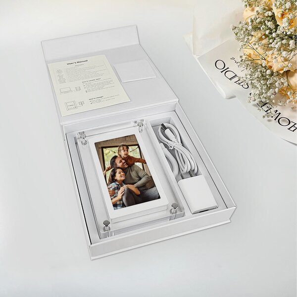 5 Inch Digital Photo Frame Manufacturer - Wholesale Acrylic NFT Video Auto Rotation WiFi