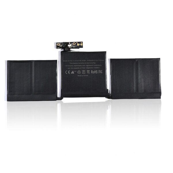 MacBook Pro 13" Battery Manufacturer - Replacement A1713 A2171 5100mAh for Mid 2019