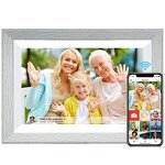 10.1-Inch Digital Photo Frame Manufacturer - WiFi Touch Screen with Wooden Case & Clock