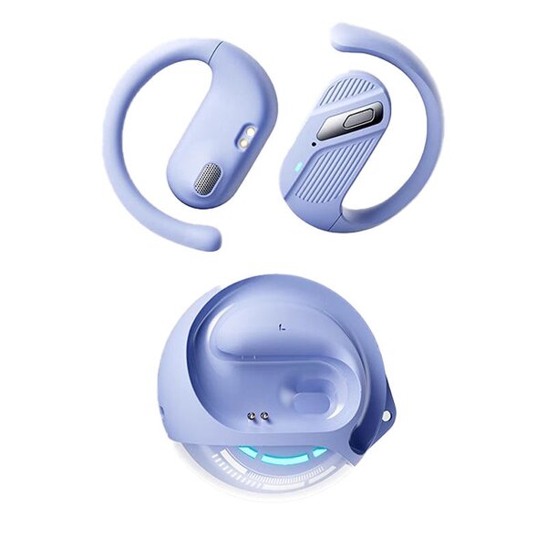 OWS Wireless Earbuds Manufacturer - 2024 Open Earhook Sports BT 5.4 Bone Conduction LED