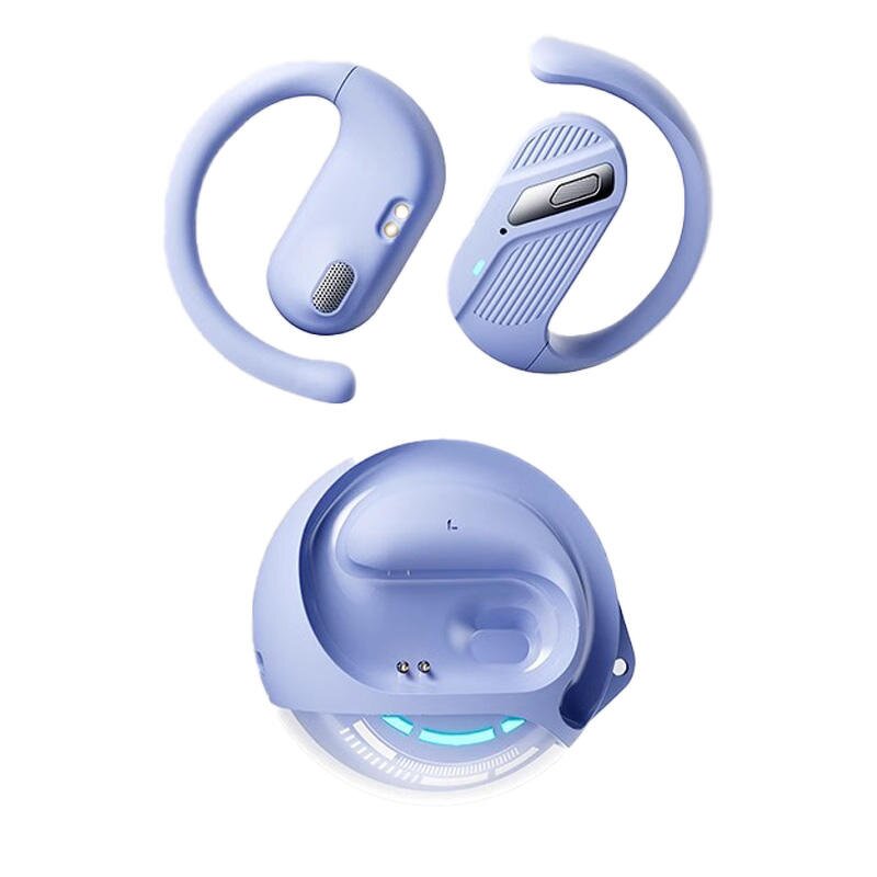 OWS Wireless Earbuds Manufacturer - 2024 Open Earhook Sports BT 5.4 Bone Conduction LED