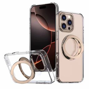 Magnetic Phone Case Manufacturer - 360-Degree Rotating for iPhone 16 Plus 15 14 13 12 LM182